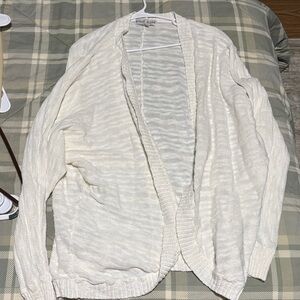 Knox Rose Cream Open-Front Cardigan